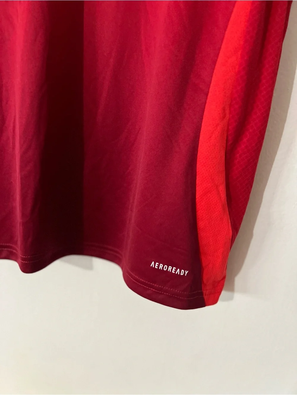 adidas Manchester United Red and White Home Jersey
